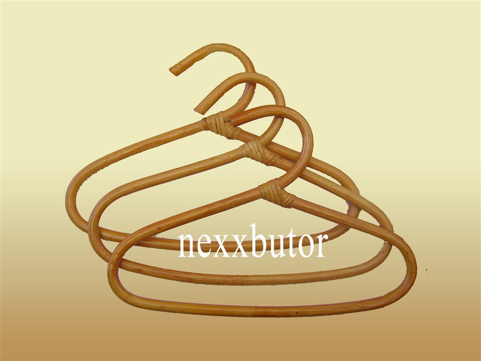 Rattan vállfa | HG-2 |  3db, rattan vállfa | Nexx Bútor